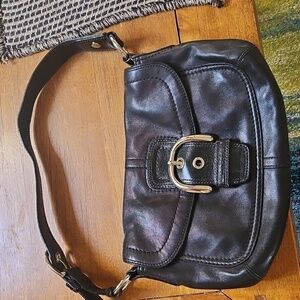 Coach Soho Black Shoulder Bag